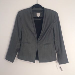Halogen Hook and Eye Closure Blazer